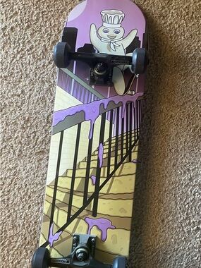 8.25 STS LIMITED ED PURPLE Chef Graphic Skateboard for ADULTS